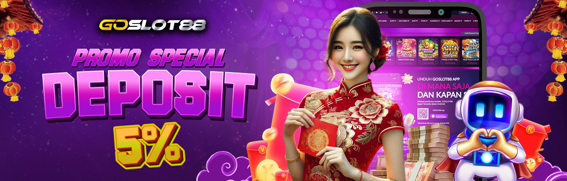 PROMO BONUS DEPOSIT HARIAN 5%	