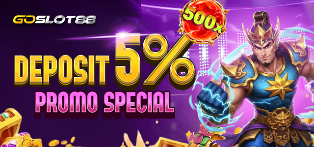 PROMO BONUS DEPOSIT HARIAN 5%	